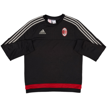 2015-16 AC Milan adidas Track Jacket - 8/10 - (XL)