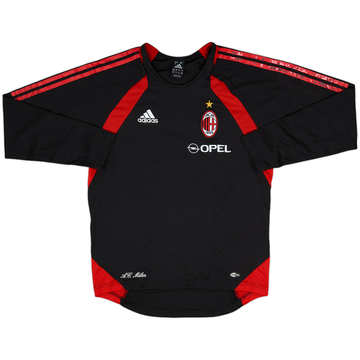2006-07 AC Milan adidas Training L/S Shirt - 6/10 - (S)