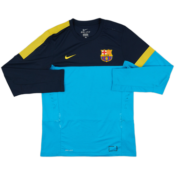 2012-13 Barcelona Player Issue Nike Training L/S Shirt - 7/10 - (M)