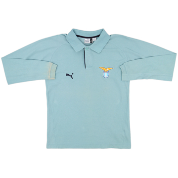 2003-04 Lazio Puma Polo L/S Shirt - 7/10 - (S)