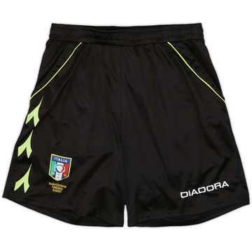 2000s Italy Diadora Referee Shorts - 8/10 - (S)