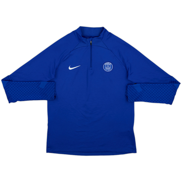 2022-23 Paris Saint-Germain Nike 1/4 Zip Drill Top - 9/10 - (XL.Boys)