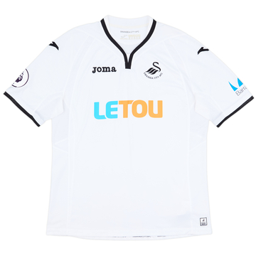 2017-18 Swansea Home Shirt - 10/10 - (XXL)