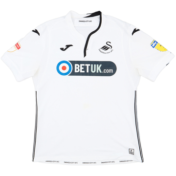 2018-19 Swansea Home Shirt - 5/10 - (L)