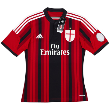 2014-15 AC Milan Home Shirt (S)