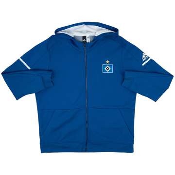 2017-18 Hamburg adidas Hooded Track Jacket - 9/10 - (XXL)