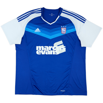 2016-17 Ipswich Home Shirt - 8/10 - (XXL)