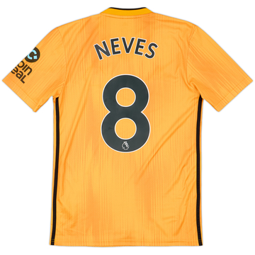 2019-20 Wolves Home Shirt Neves #8 - 7/10 - (XS)