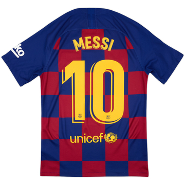 2019-20 Barcelona Home Shirt Messi #10 - 10/10 - (S)