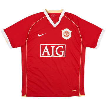 2006-07 Manchester United Home Shirt - 5/10 - (L)