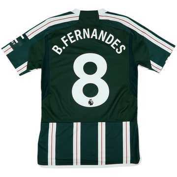 2023-24 Manchester United Away Shirt B. Fernandes #8 - 10/10 - (S)