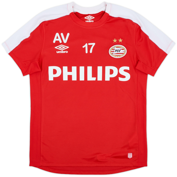 2014-15 PSV Women&#039;s Academy Player Issue Umbro Training Shirt #17 - 7/10 - (S)