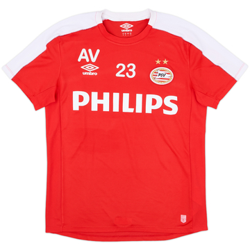2014-15 PSV Women&#039;s Academy Player Issue Umbro Training Shirt #23 - 9/10 - (M)