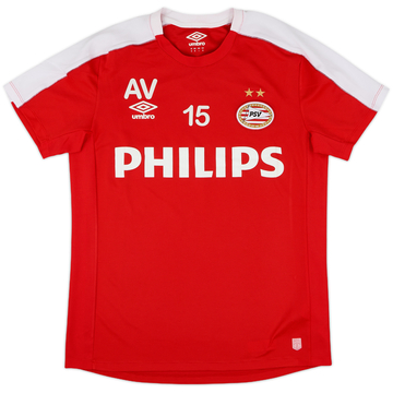 2014-15 PSV Women&#039;s Academy Player Issue Umbro Training Shirt #15 - 8/10 - (M)