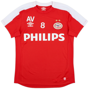 2014-15 PSV Women&#039;s Academy Player Issue Umbro Training Shirt #8 - 8/10 - (S)