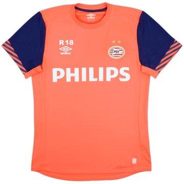 2015-16 PSV Umbro Reserves Player Issue Training Shirt #18 - 8/10 - (M)