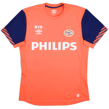 2015-16 PSV Umbro Reserves Player Issue Training Shirt #19 - 8/10 - (M)