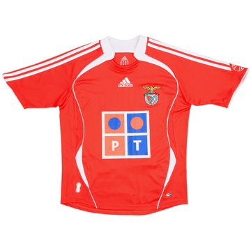 2006-07 Benfica Home Shirt - 7/10 - (L.Boys)