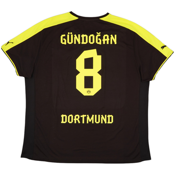 2013-14 Borussia Dortmund Away Shirt Gundogan #8 - 8/10 - (3XL)