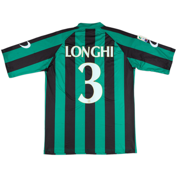 2014-15 Sassuolo Match Issue Home Shirt Longhi #3