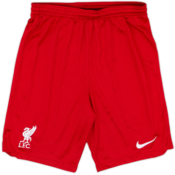 2023-24 Liverpool Home Shorts - 9/10 - (L.Boys)