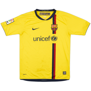 2008-10 Barcelona Away Shirt - 5/10 - (L.Boys)
