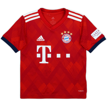 2018-19 Bayern Munich Home Shirt - 8/10 - (7-8 Years)
