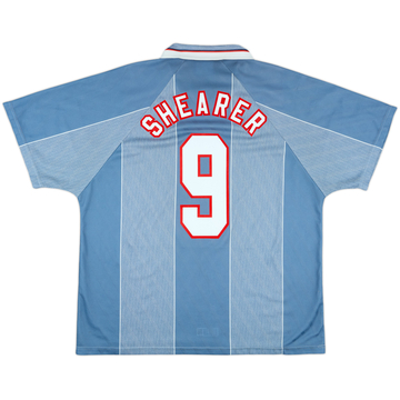 1996-97 England Away Shirt Shearer #9 - 6/10 - (XXL)