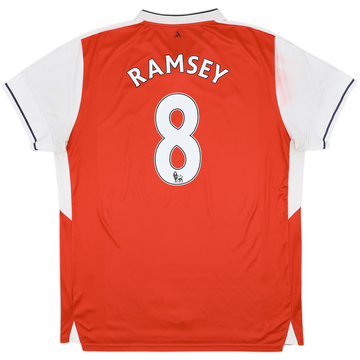 2016-17 Arsenal Home Shirt Ramsey #8 - 7/10 - (XXL)