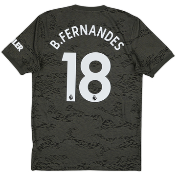 2020-21 Manchester United Away Shirt B.Fernandes #18 - 10/10 - (M)