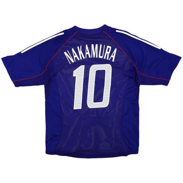 2002-04 Japan Player Issue Home Shirt Nakamura #10 - 9/10 - (L)
