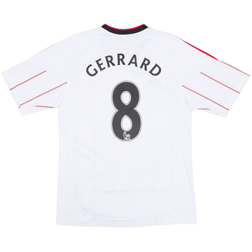 2010-11 Liverpool Away Shirt Gerrard #8 - 5/10 - (M)