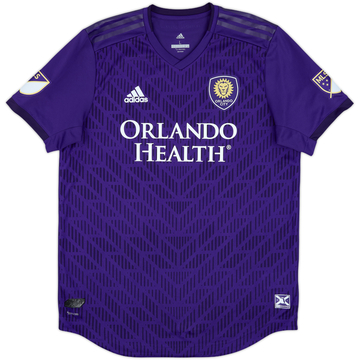 2019 Orlando City Authentic Home Shirt - 9/10 - (L)