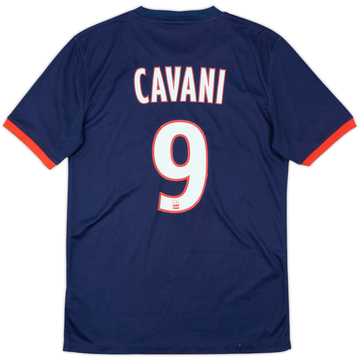 2013-14 Paris Saint-Germain Home Shirt Cavani #9 - 5/10 - (S)