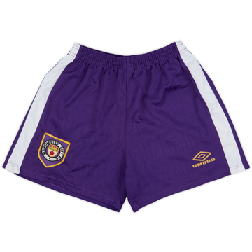 1992-94 Manchester City Away Shorts - 9/10 - (M)