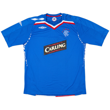2007-08 Rangers Home Shirt - 5/10 - (XL)