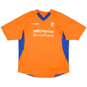 2002-03 Rangers Away Shirt - 9/10 - (XL)