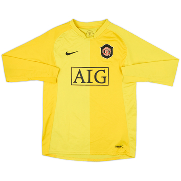 2006-07 Manchester United GK Shirt - 9/10 - (L.Boys)