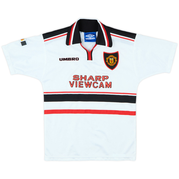 1997-99 Manchester United Away Shirt - 9/10 - (S.Boys)