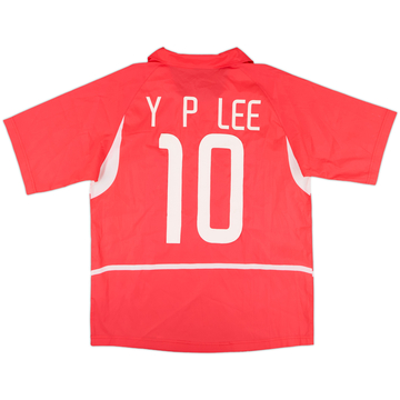 2002-03 South Korea Home Shirt Y P Lee #10 - 5/10 - (M)