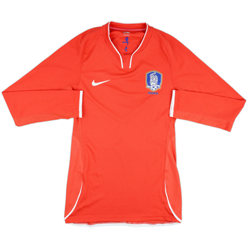 2008-10 South Korea Player Issue Home L/S Shirt - 8/10 - (XXL)