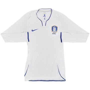 2008-10 South Korea Player Issue Away L/S Shirt - 6/10 - (XL)