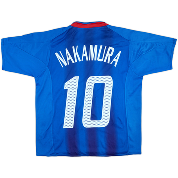 2004-06 Japan Home Shirt Nakamura #10 - 5/10 - (XL.Boys)
