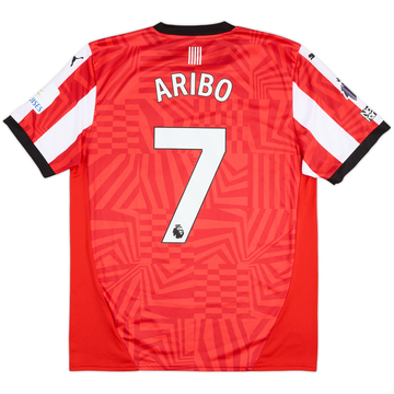 2024-25 Southampton Match Issue Home Shirt Aribo #7
