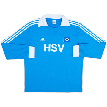 2007 Hamburg adidas '1980-81' Retro Third L/S Shirt - 9/10 - (L)