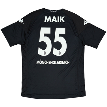 Camiseta de la tercera equipación del Borussia Monchengladbach 2017-18 Maik #55 - 10/10 - (XL)