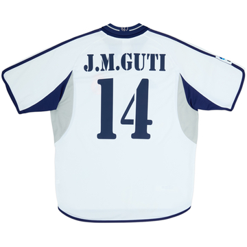 2000-01 Real Madrid Home Shirt J.M.Guti #14 - 7/10 - (L)