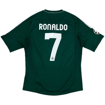 2012-13 Real Madrid CL Third Shirt Ronaldo #7 - 6/10 - (L)
