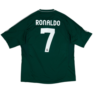 2012-13 Real Madrid CL Third Shirt Ronaldo #7 - 7/10 - (XL)