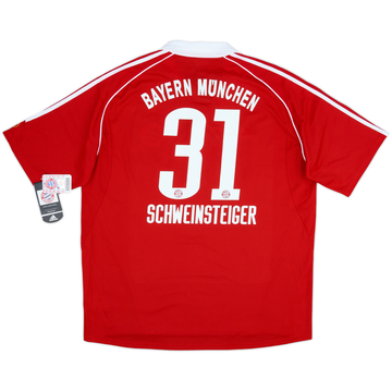 2006-07 Bayern Munich Home Shirt Schweinsteiger #31 (XXL)
